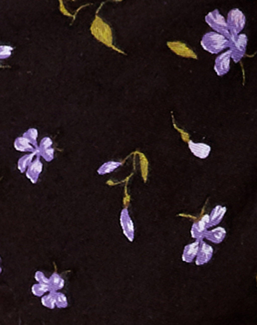 Face Mask in Pretty Petal Coffee and Purple