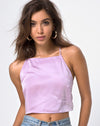Image of Fair Cami Top in Satin Lilac