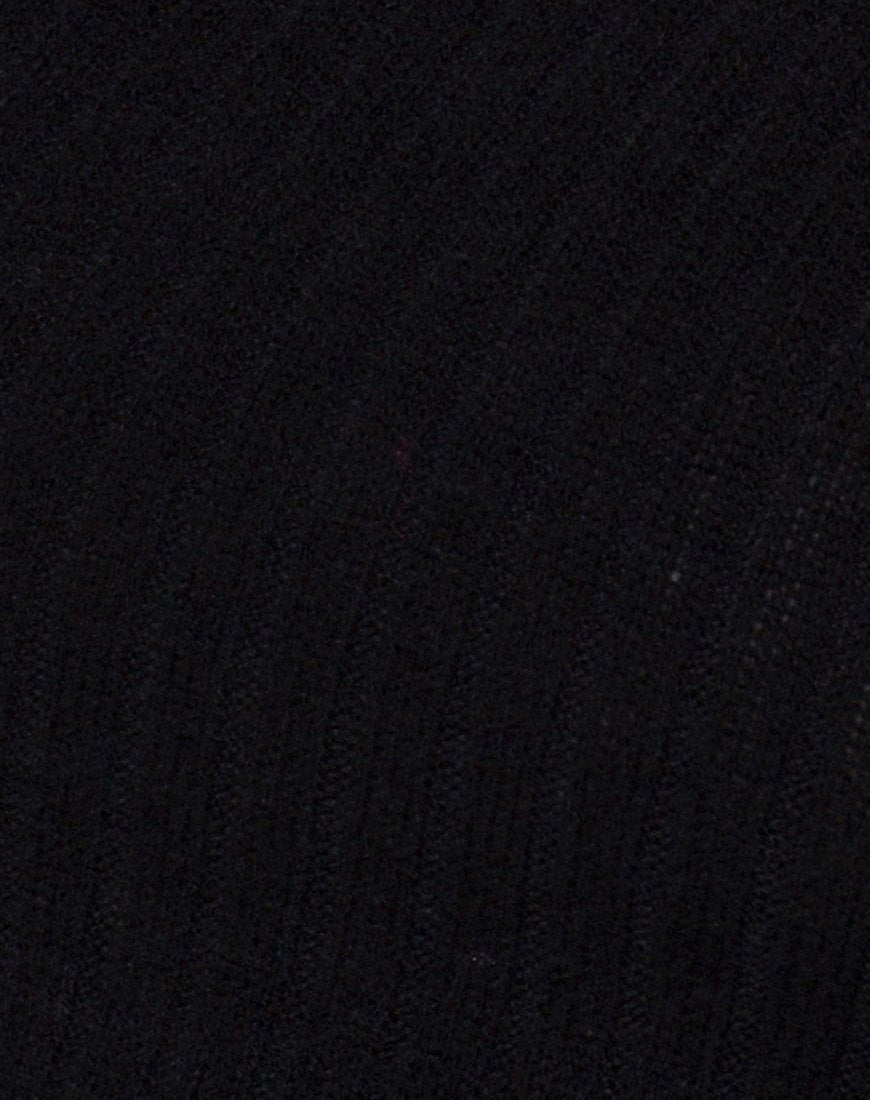 Image of Fiax Top in Rib Black