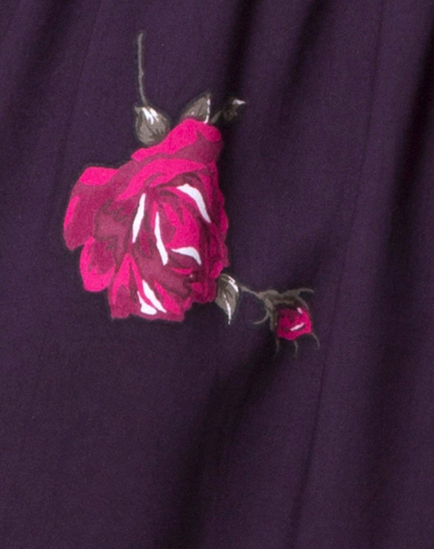 Image of Flawa Mini Dress in Evening Rose