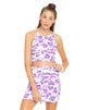 Image of Motel Folly Crop Top in Monorose Lilac