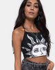 Image of Fonda Crop Top in Sun Moon and Star Placement
