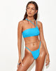 Image of Galas Bikini Top in Blue