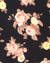 Image of Gamaris Midi Skirt in Antique Rose Black