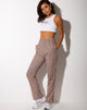 Image of Gira Split Hem Trouser in Country Check