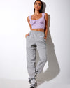 Image of Gladis Vest Top in Ditsy Rose Lilac