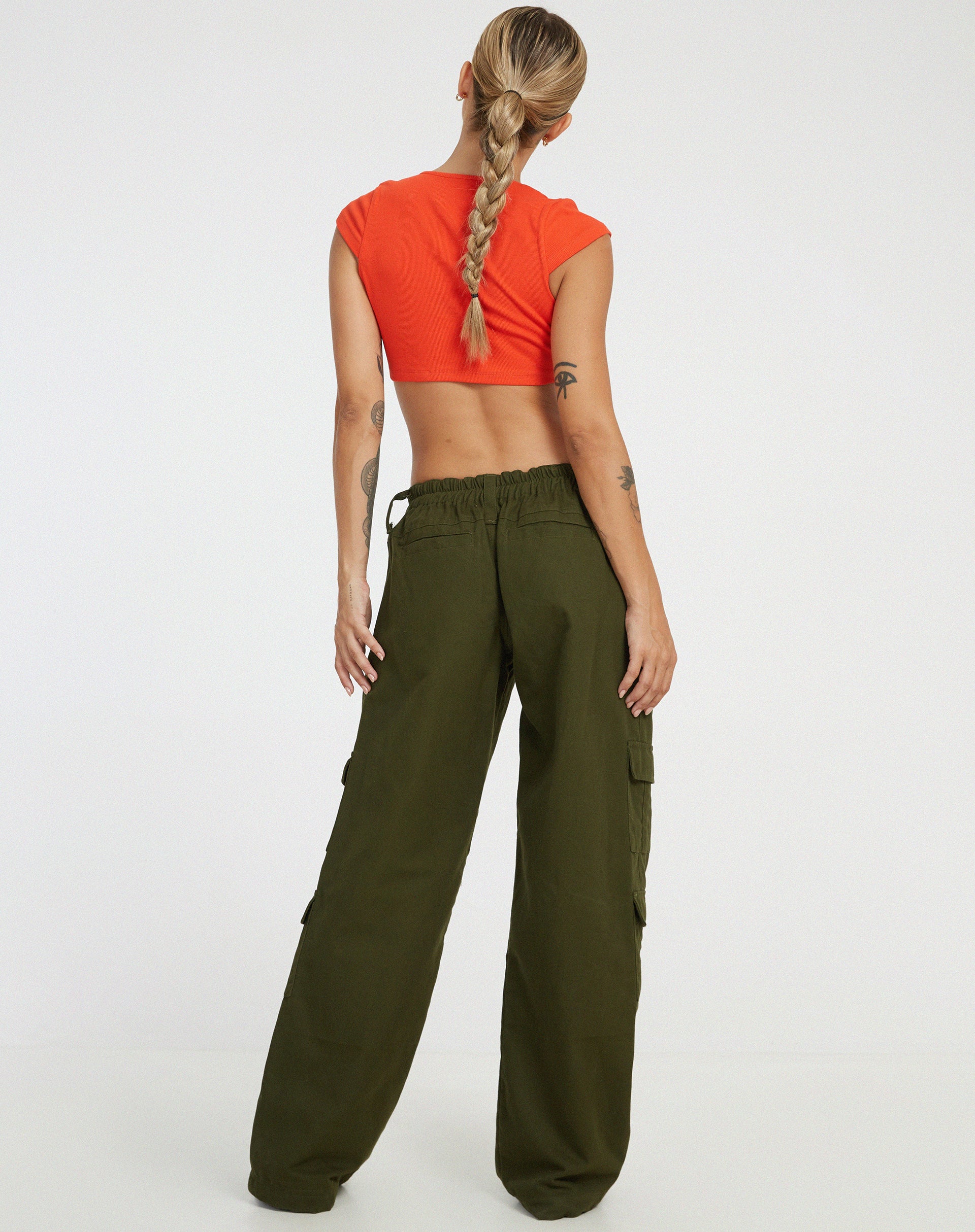 image of Guanna Crop Top in Red