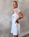 Image of Guenelle Dress in Organza Cream