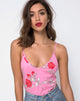 Image of Tahiti Bodice in Candy Rose