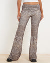 image of Heny Printed Trousers in Sandstorm Tonal Print
