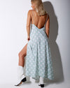 Image of Hime Maxi Dress in Sage Daisy