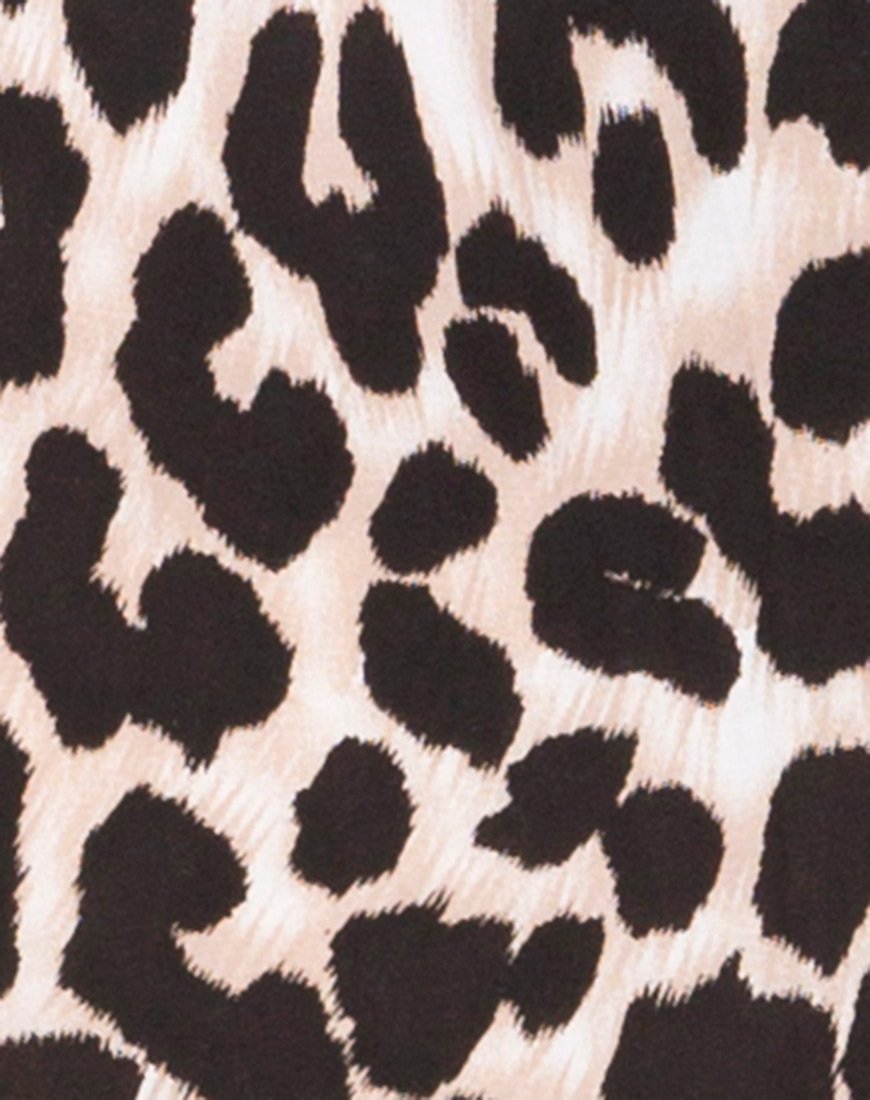 Hime Maxi Dress in Oversize Jaguar – motelrocks-com-eur