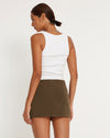 image of Ima Mini Skirt in Truffle