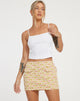 image of Imsa Mini Skirt in Daisy Chain Cream