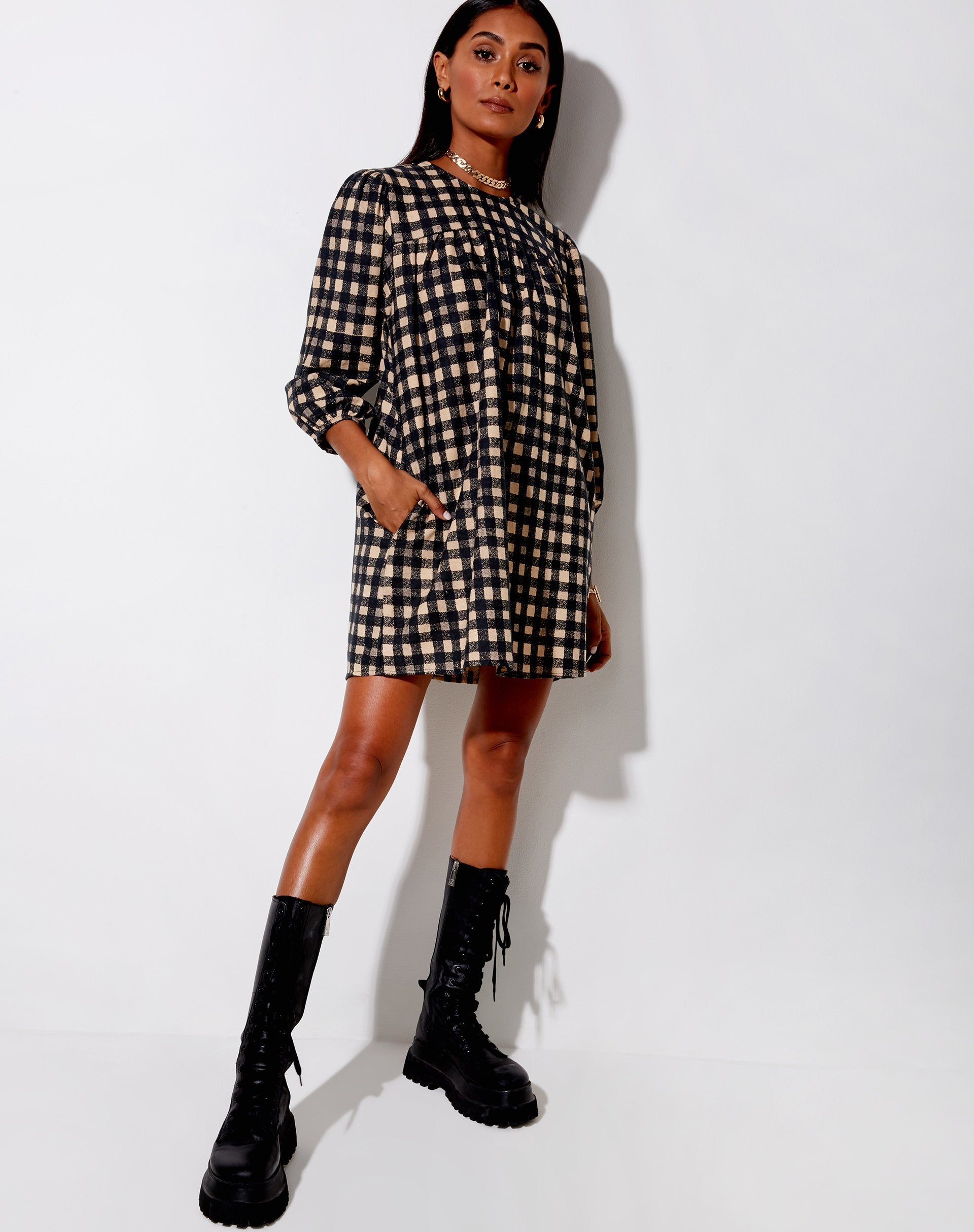 Grunge hotsell shirt dress