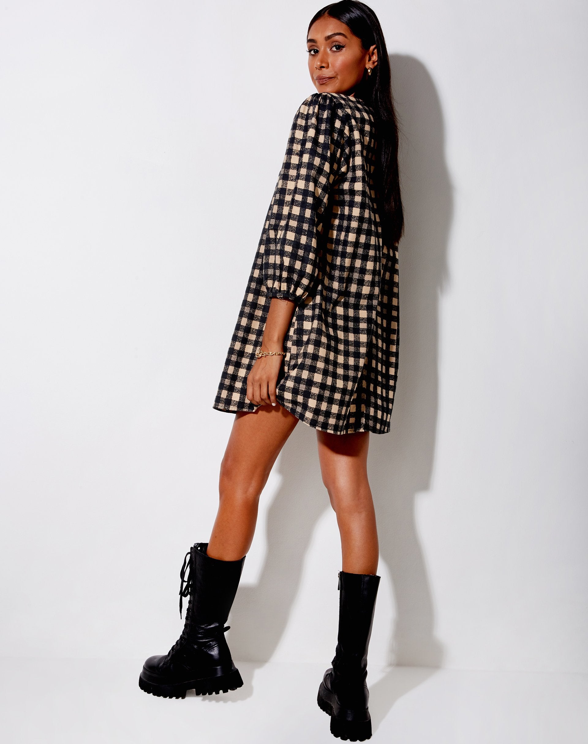 Grunge on sale shirt dress