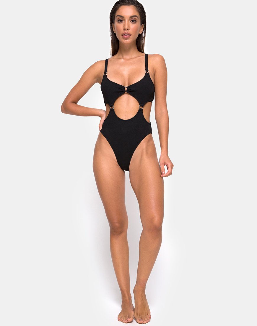Image of Jayda Swimsuit in Black