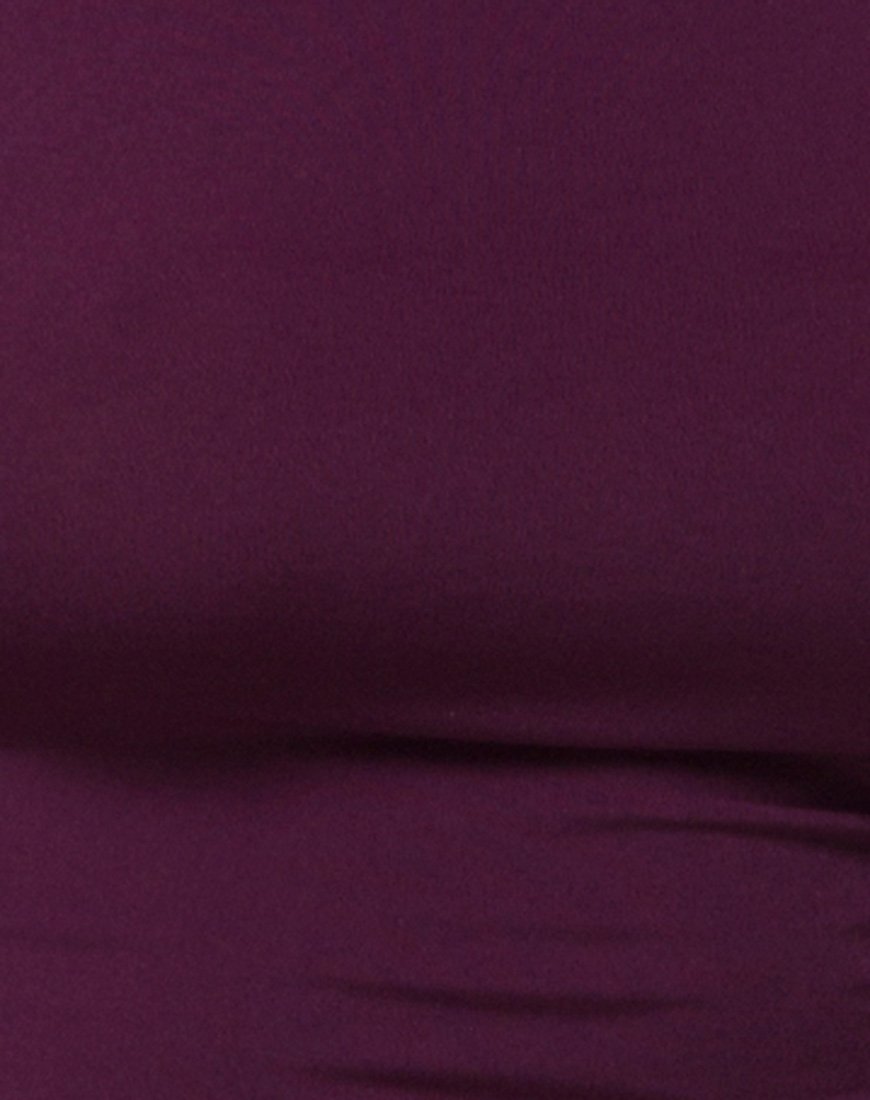 Image of Lafitte Bodycon Dress in Plum