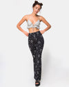 Image of Jeevan Trouser in Small Celestial Black  X Princess Polly