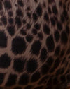 Image of Jeppa Bralette Top in Mesh Gradient Cheetah Brown