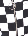 Image of Jolim Trouser in Checker Board Medium B/W