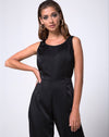Image of Kaios Cutout Jumpsuit in Black