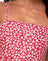 Ditsy Rose Red