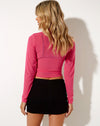 Image of Kelly Shirt in Mesh Pink