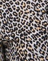 Image of Kepsibelle Skater Dress in Rar Leopard Brown