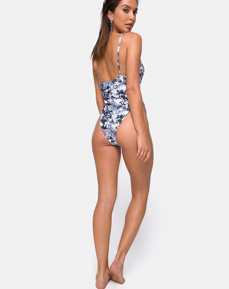 Image of Kiah Swimsuit in Cherub Grey