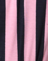 Image of Lalung Bodice in Campbell Stripe  Rocks