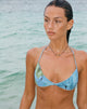 image of Laufey Bikini Top in Blurred Orchid Blue