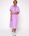 Image of Lista Midi Dress in Lilac