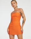 image of Lovana Mini Dress in Orange