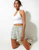 Image of Maisy Short in Washed Out Pastel Floral