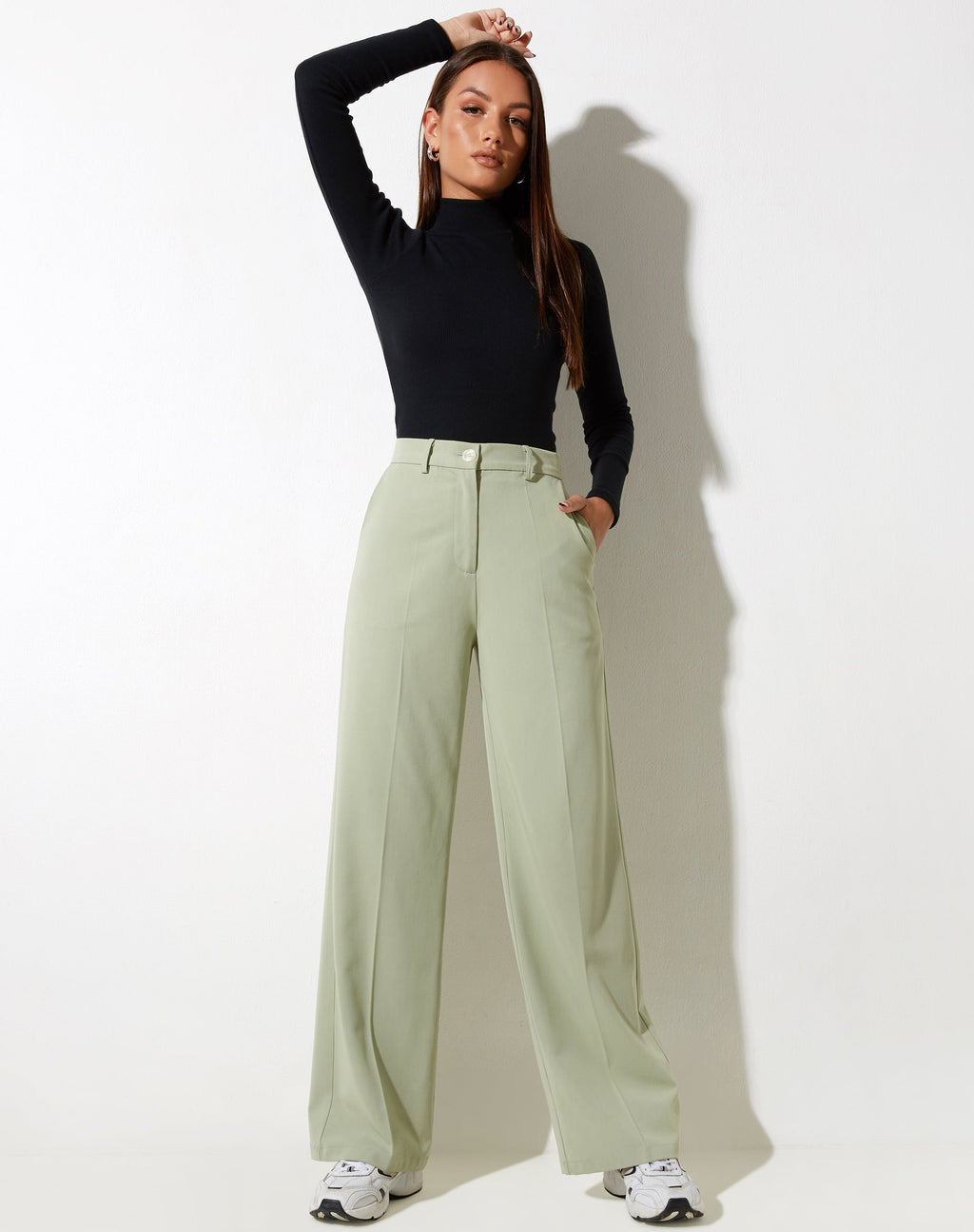 Abba Trouser in Sage