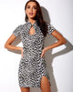 Image of Marlin Bodycon Dress in Cheetah