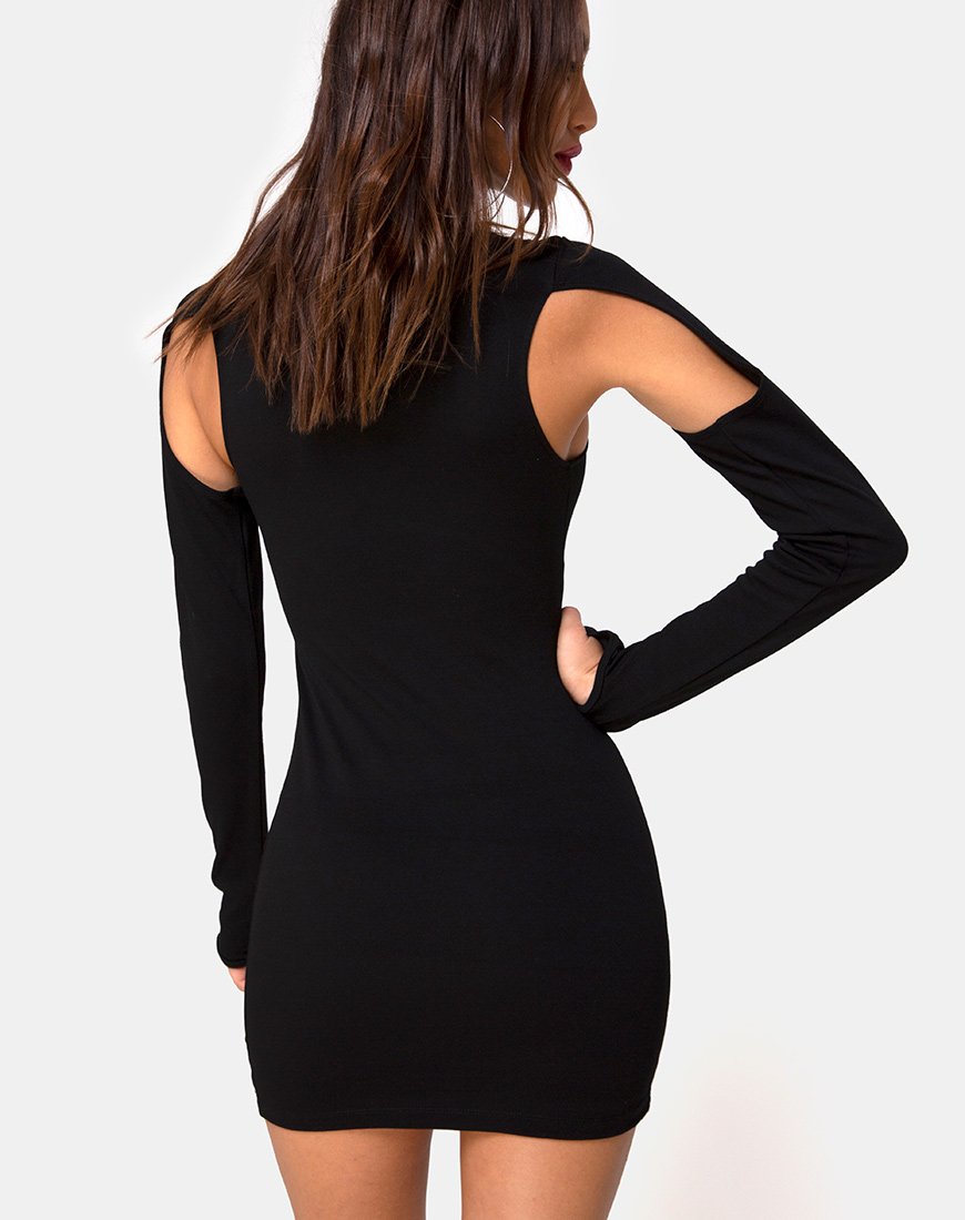 Matcha Mini Dress in Black
