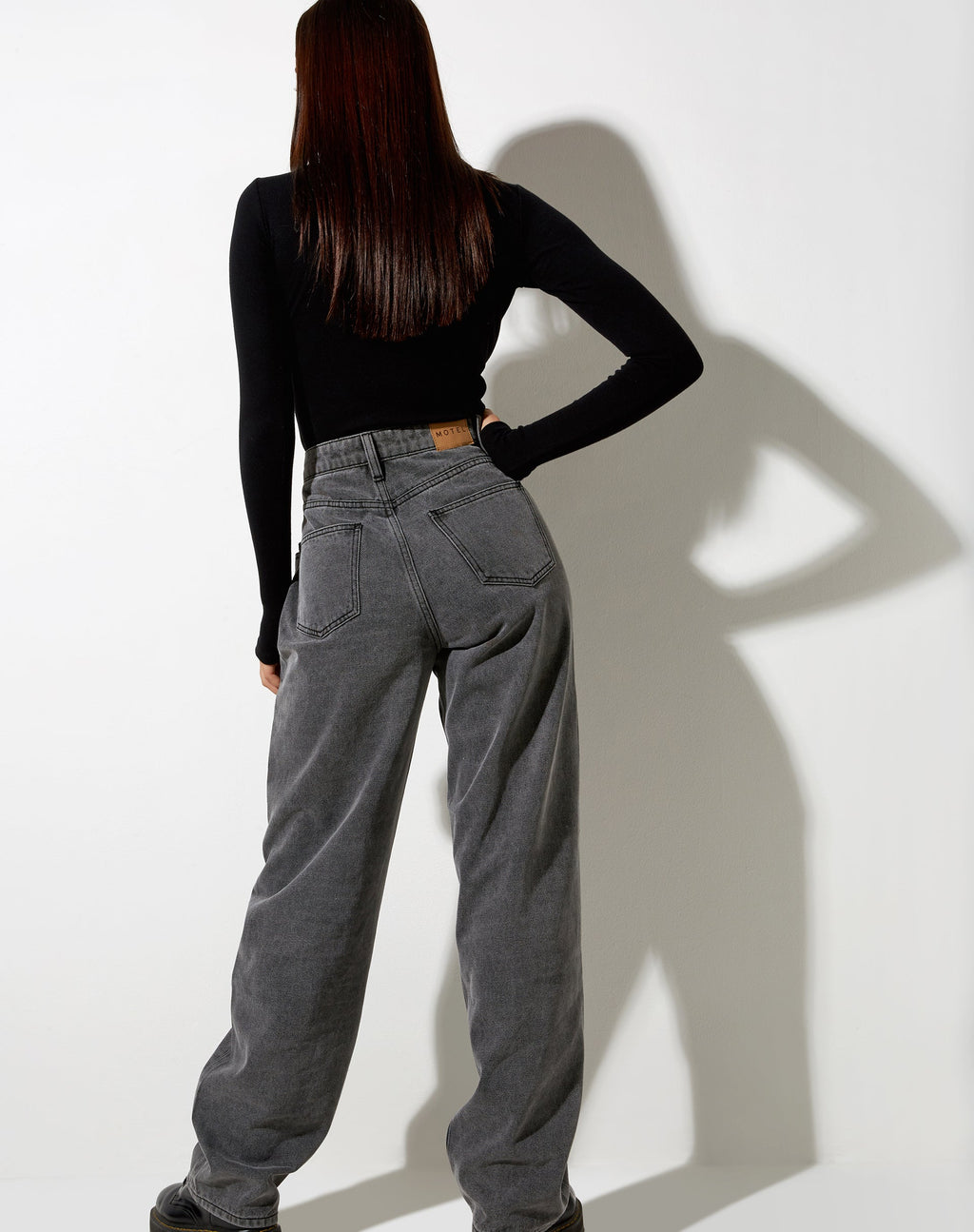 Parallel Jeans in Smoke Grey