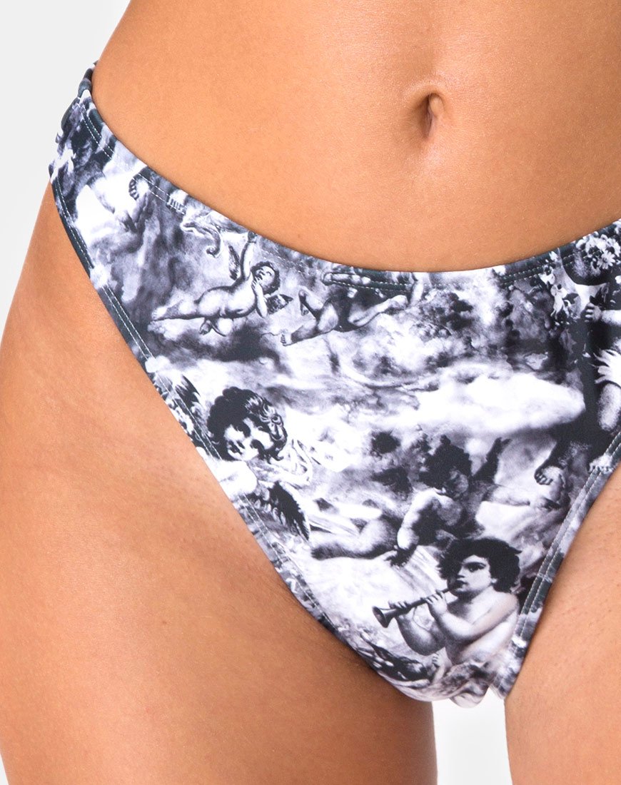 Image of Meeka Bikini Bottom in Cherub Grey