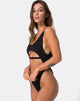 Image of Mejia Swimsuit in Rib Black