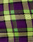 Quadro verde e viola