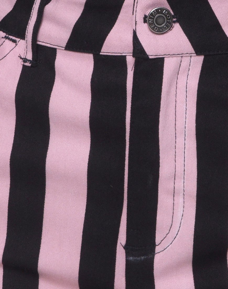 Image of Mini Broomy Skirt in Campbell Stripe