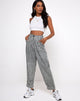 Image of Misca Trouser in Brandy Check Foam