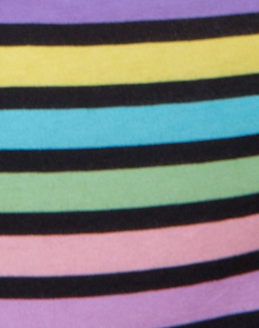 Image of Natic Off The Shoulder Bodice in New stripe