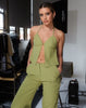 image of MOTEL X OLIVIA NEILL Arun Butterfly Top in Tailoring Seafoam Green