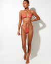 Image of Parmia Triangle Bikini Top in Summer Rays