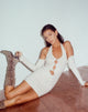 image of Hojay Mini Dress in Coconut Milk