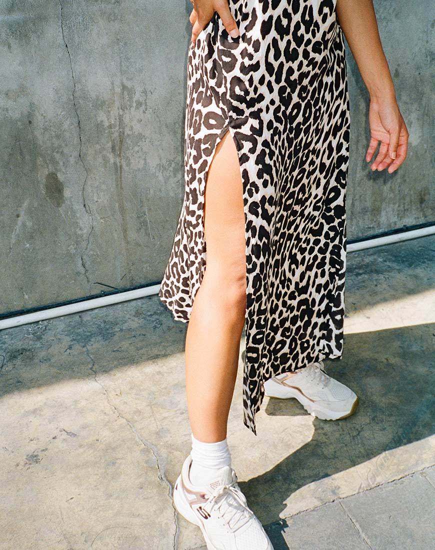 Saika Skirt in Oversize Jaguar Ori