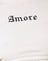 Rib Winter White Amore Embro